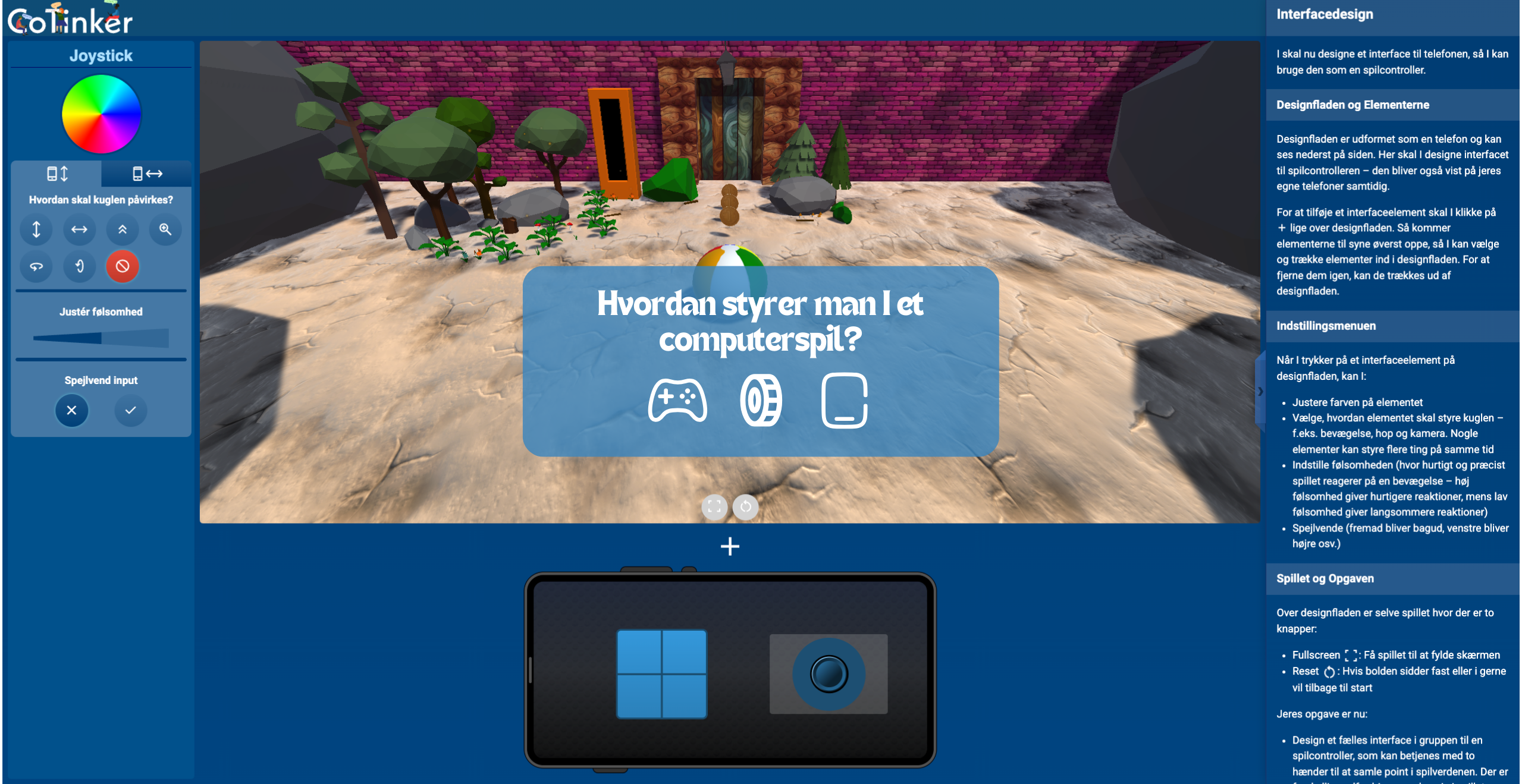 How do you control a video game?